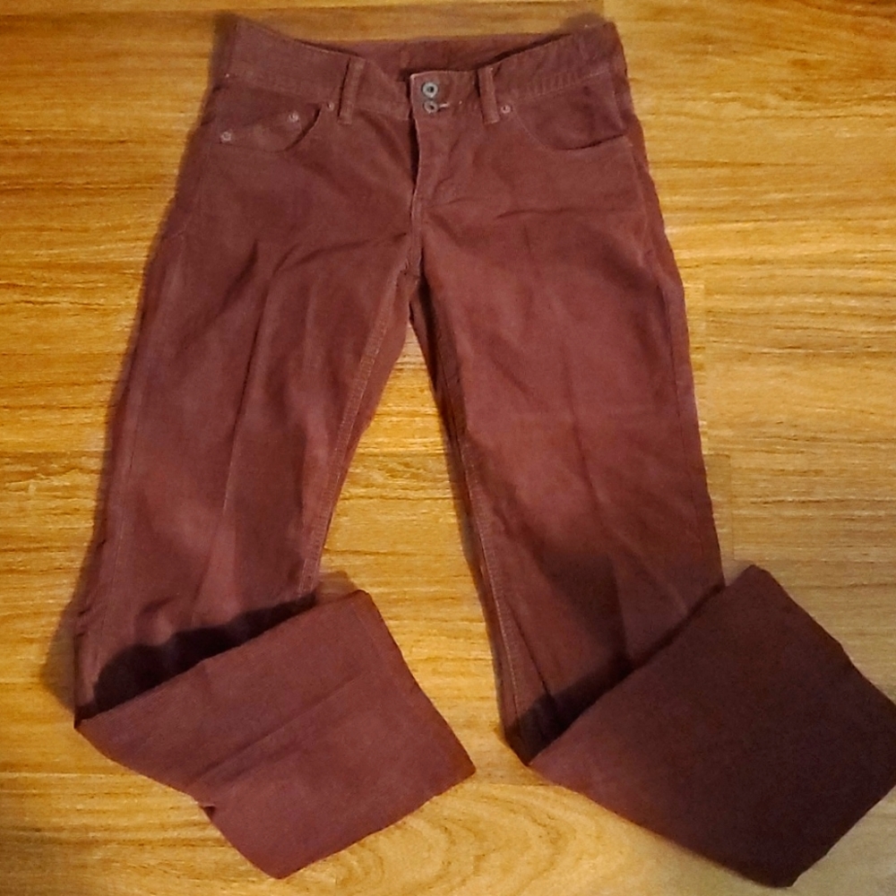Polo Ralph Lauren Kelly Jean Women's Midrise, Zip Fly, Bootcut Cords - 6 (28 in)